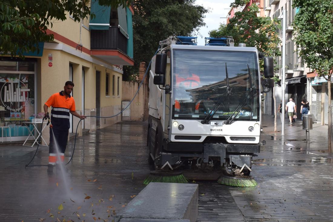 Els serveis mínims de la vaga de recollida de residus i neteja viària